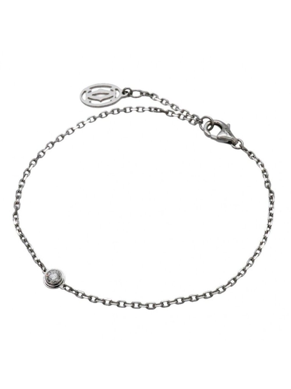 Cartier Bracelet SM 18k White Gold Diamond